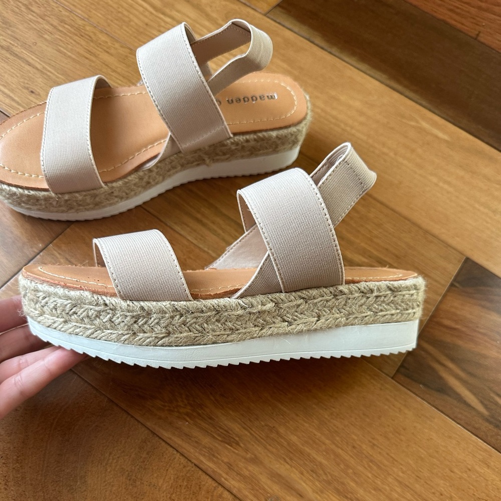 Madden Girl sandals.